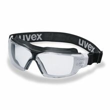 Kaitseprillid Uvex CX2 Sonic, läbipaistev lääts, must/valge, UV9309275RT