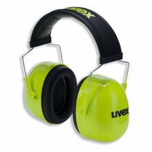 Kaitsekõrvaklapid UVEX K4, 35 dB, kollane Hi-Viz