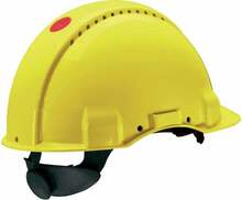 Kaitsekiiver 3M Peltor Uvicator G3000NUV-RD, kollane, universaalne suurus
