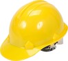 Kaitsekiiver Vorel HDPE, kollane, CE, 74172