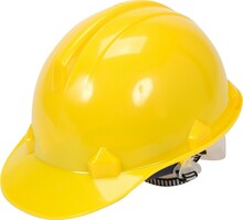 Kaitsekiiver Vorel HDPE, kollane, CE, 74172