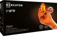 Nitriilkindad Mercator Gogrip Orange, L suurus, oranž, 50 tk