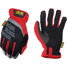 Töökindad Mechanix Wear Fast Fit 02, must/punane, S suurus