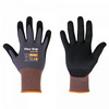 Töökindad Bradas FLEX GRIP SANDY PRO, suurus 7, must/hall, 6 tk