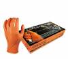 Ühekordsed nitriilkindad M-Safe Grippaz 246OR, oranž, 8/M, 50 tk