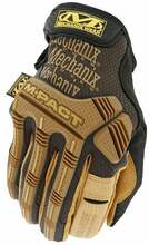 Töökindad Mechanix Wear M-Pact, naturaalne nahk/termoplastiline kumm (tpr), pruun/must, M, 2 tk