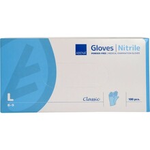 Ühekordsed nitriilkindad Abena, L suurus, 100 tk, mustad