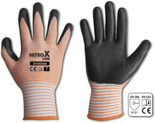 Töökindad Bradas Nitrox RWNL9, suurus 9, oranž, 6 tk