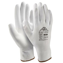 Töökindad Active Gear Active FLEX F8140, XL, valged, polüuretaan
