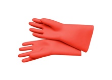 Töökindad Knipex 986541, suurus 10, punane