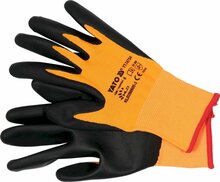 Töökindad Yato YT-74754, 15 g nitriil/nailon, suurus 8