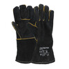 Töökindad Protect2u Black, keevitaja, nahk, 36 cm, must