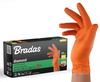 Ühekordsed töökindad Bradas Diamond, oranž, XXL, 50 tk