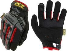 Töökindad Mechanix Wear M-Pact 52, must/punane, S suurus