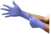 Kindad nitriil Ansell Microflex 93-843, sinine, M, 100 tk