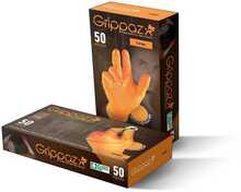 Ühekordsed nitriilkindad Grippaz 246OR, oranž, XXL, 50 tk