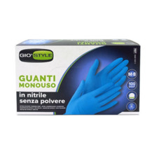 Ühekordsed nitriilkindad Avo+ Giostyle, sinine, M suurus, 100 tk