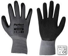Töökindad Bradas Perfect Grip, hall, 8, 6 tk