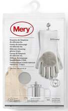Silikoonist puhastuskindad Mery, hall, universaalne, 2 tk