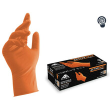 Ühekordsed nitriilkindad Active Gear Dext D3680, 11/XXL, oranž, 50 tk