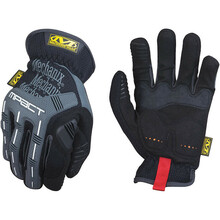 Töökindad Mechanix Wear M-Pact Open Cuff, M, must/hall