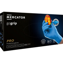 Nitriilkindad Mercator Medical GoGrip Blue, suurus S, 50 tk