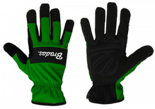 Töökindad Bradas Verde, suurus 8, must/roheline, 6 tk