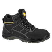 Töösaapad Lahti Pro, S3 SRC, suurus 43, must-kollane, nubuknahk