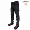 Tööpüksid Pesso Stretch Mercury, must C50