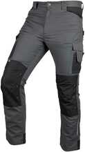 Tööpüksid Neo Tools Mix&Match, lõuend, Cordura tugevdustega, hall/must, S suurus