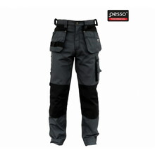 Tööpüksid Pesso KDP110P, hall/must, C52