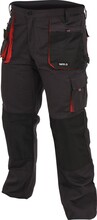 Tööpüksid Yato YT-80147, M, must/punane