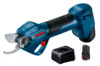 Akuoksakäärid Bosch Pro Pruner; 12 V; 2x3,0 Ah aku