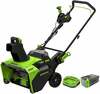 Akutoitel lumepuhur Greenworks GD60STK8 56 cm