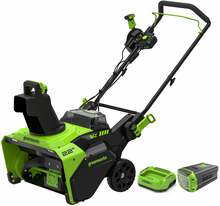 Akutoitel lumepuhur Greenworks GD60STK8 56 cm