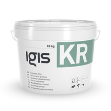 Universaalne kitt Igis KR, kasutusvalmis, 18 kg, valge
