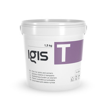 Pahtel Igis T, vuukide, pragude ja nurkade jaoks, 1,5 kg, valge/hall