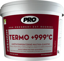 Kõrgetemperatuuriline mastiks-pahtel Pro Termo, 1 kg, +999 C