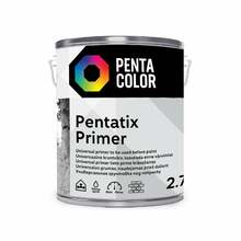 Kruntvärv alküüd Pentacolor Pentatix, matt valge, 2.7 L