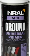 Aerosoolne antikorrosioonikrunt Inral Ground, 400 ml, valge, RAL 9003