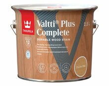 Puidu immutusvahend Tikkurila Valtti Plus Complete, 2,5 L, itaalia mänd, siidmati