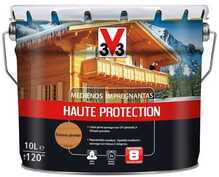 Puidu immutusvahend V33 Haute Protection, hele tamm, 10 l