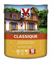 Puidu immutusvahend V33 Classique, tume tamm, 0.75 L