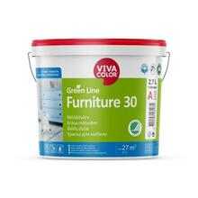 Mööblivärv Vivacolor Green Line Furniture 30, poolmatt, 2,7 L