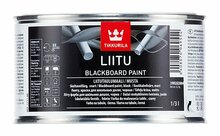 Kriiditahvli värv Tikkurila Liitu, 0,3 L, must, matt