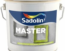 Emailvärv Sadolin Master 30, 2,5 L, poolmatt, valge