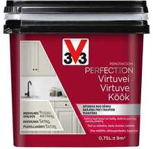 Emailvärv V33 Renovation Perfection Kitchen, satiin, 0.75 L, puuvill