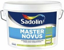 Vesialusel alküüdemail Sadolin Master Novus 15, poolmatt, 2,5 L, valge