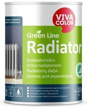 Radiaatorivärv Vivacolor Green Line Radiator, 0,9 L, poolmatt, valge