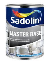 Alküüdemailvärv Sadolin Master Base, 1 L, BW baas, valge, täismatt